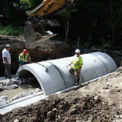 Downeast Lakes Land Trust touts new culvert design aimed at restoring trout habitats (video)