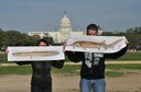 It's difficult to write to your congressperson when you're a fish, so this Eel and Atlantic Sturgeon went to DC in order to talk to their legislators, directly. 