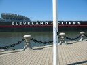 Lotsa Lakes there. Cleveland Cliffs produces iron ore pellets from the midwest iron mines; the laker is berthed in Cleveland harbor.